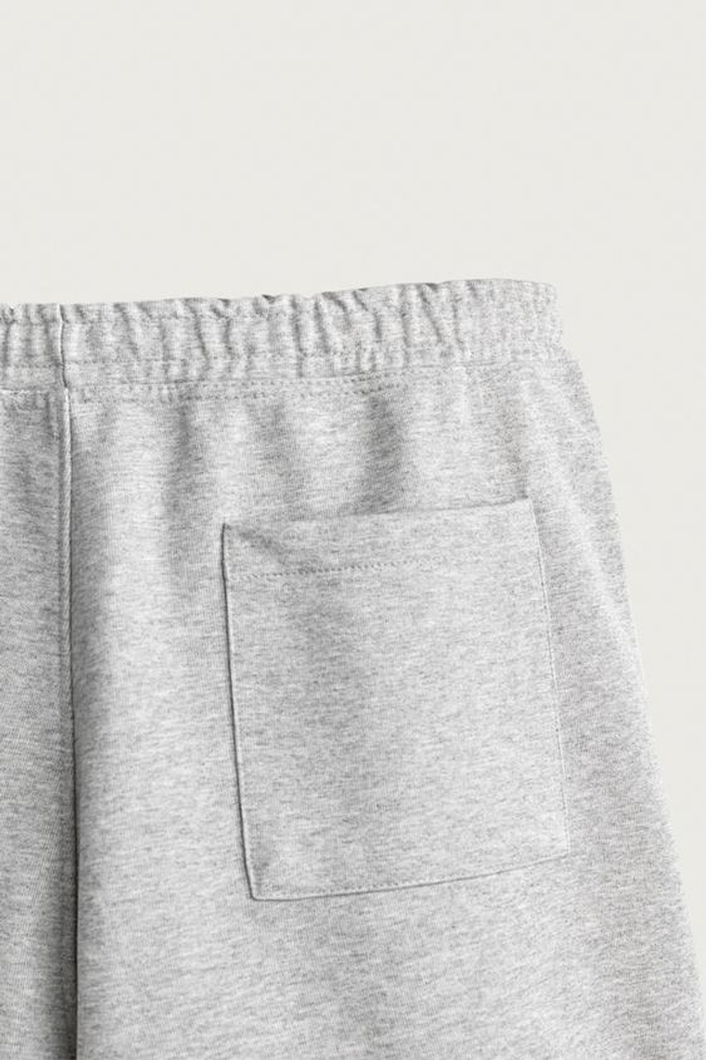 ZARA СПОРТИВНЫЕ ШОРТЫ RELAXED FIT, СЕРЫЙ МЕЛАНЖ