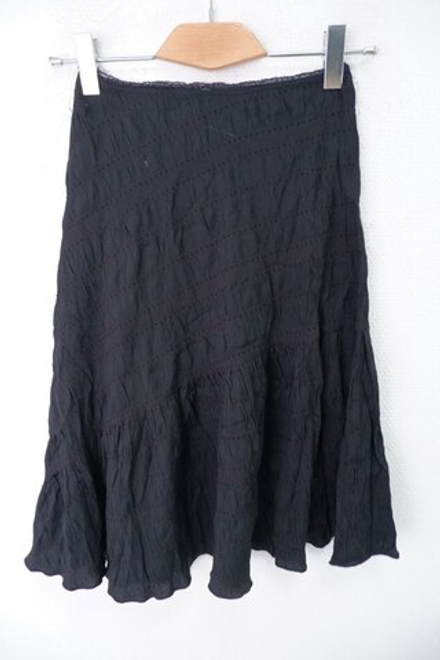 Юбка черная красивая 38 размер