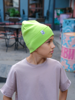 Шапка трикотажная РИО(Лайм)