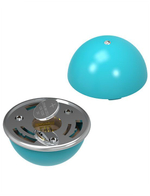 Бирюзовое виброяйцо с пультом управления Remote Cherry (Цвет: бирюзовый)