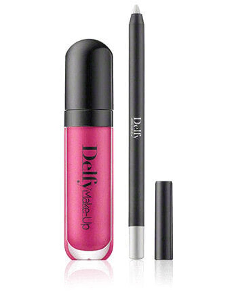 Блеск для губ Delfy Cosmetics 3D Volume Lip Gloss with Lip Line Perfector Gerber Daisy 7 мл