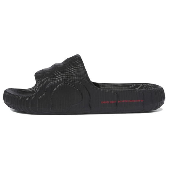 Adidas Originals Adilette 22 'Black Scarlet'