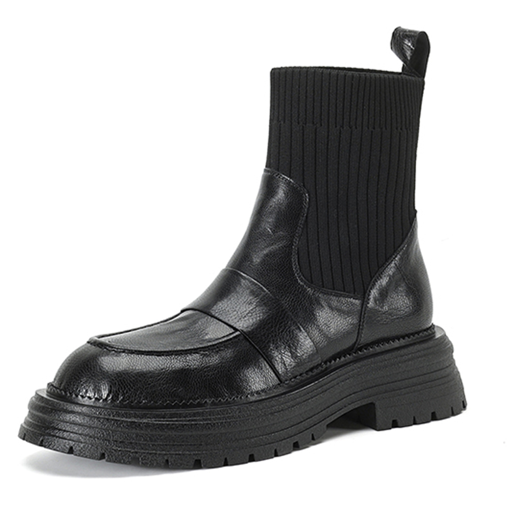 EASTTATALL Ankle Boots 5cm Women"s Black