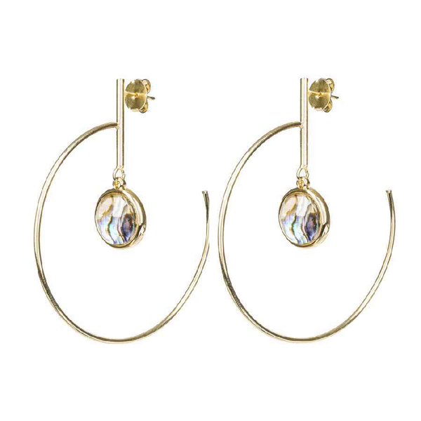Серьги Possebon Abalone A9016.14 G