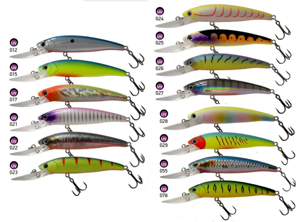 Воблер для рыбалки POACHER 90F DDR-029 12 г., плавающий