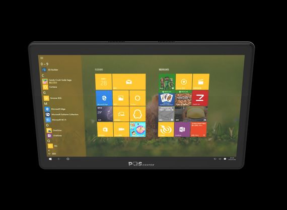 Компактный сенсорный POS-терминал POScenter Wise (11,6&quot;, J3455, RAM 4Gb, eMMC 64Gb,WiFi, BT) без ОС