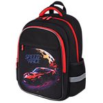 Рюкзак BRAUBERG FAVOUR, 2 отделения, 3 кармана, "Moon car", 40х29х15 см, 273123