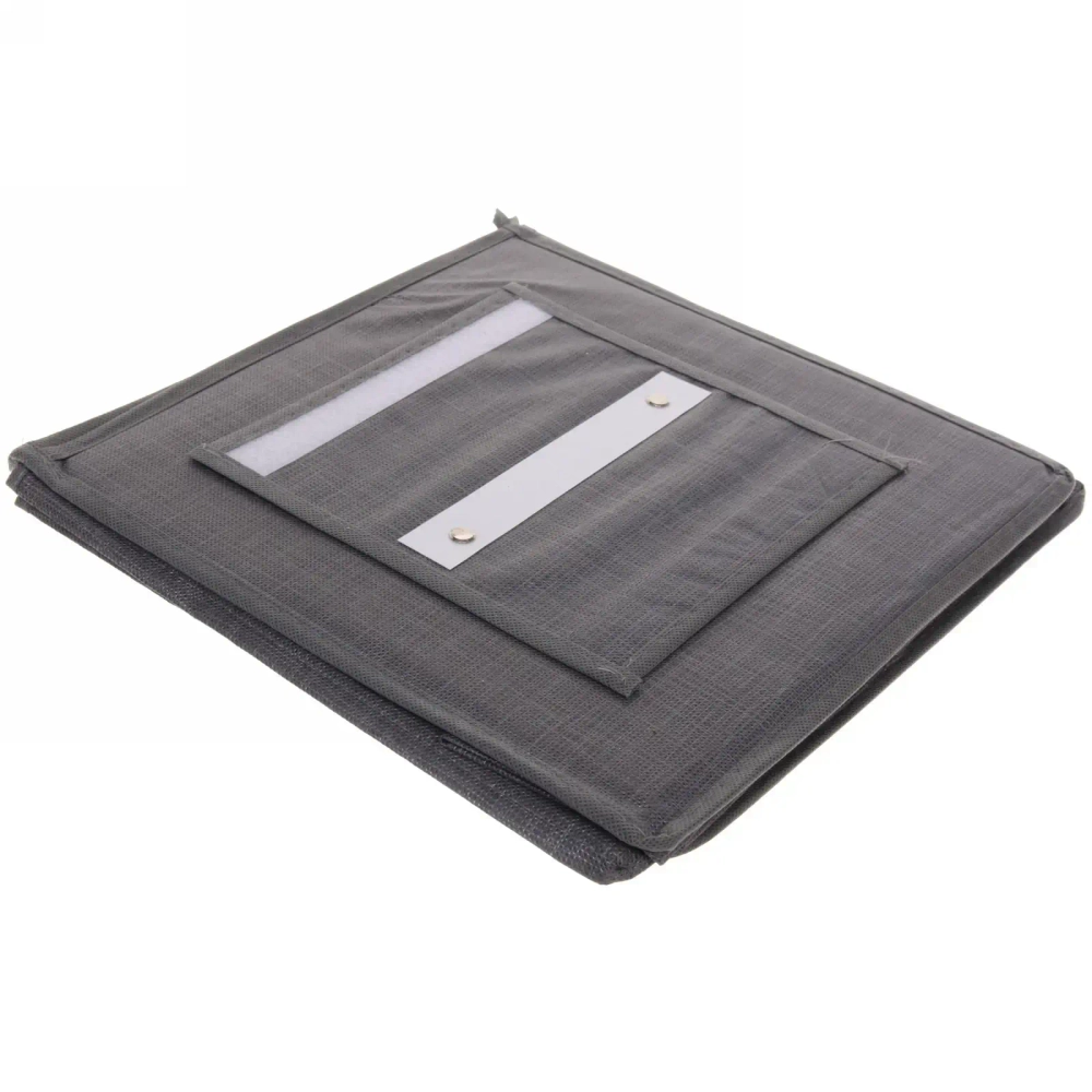 Кофр - органайзер подвесной «ФЛЭТ», цвет темно - серый, 3 отделения, 30*30*60см