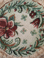 Набор гобеленовых салфеток Барбарис D15 см 10 шт