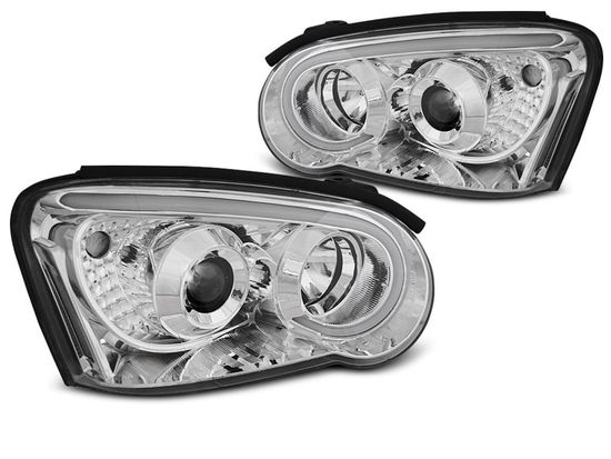 Фары передние SUBARU IMPREZA II GD 03-05 CHROME