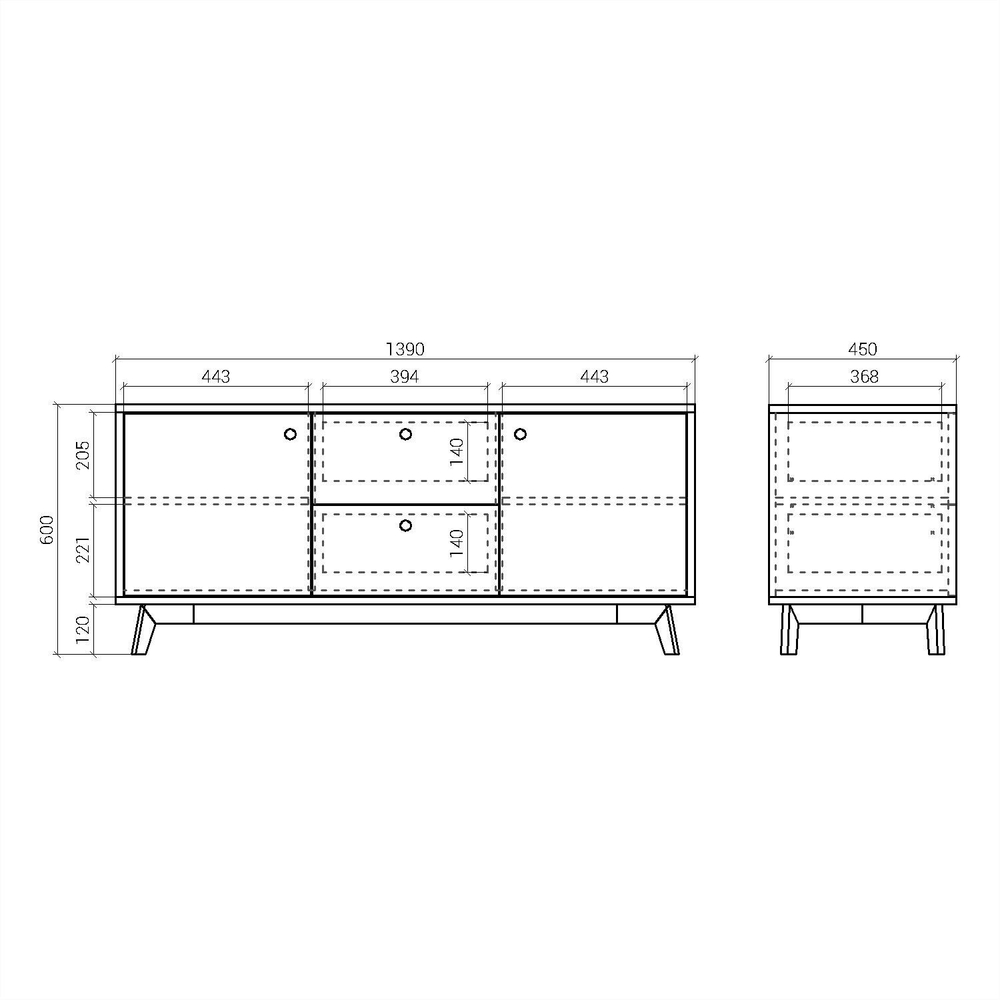 Тумба под ТВ FR043