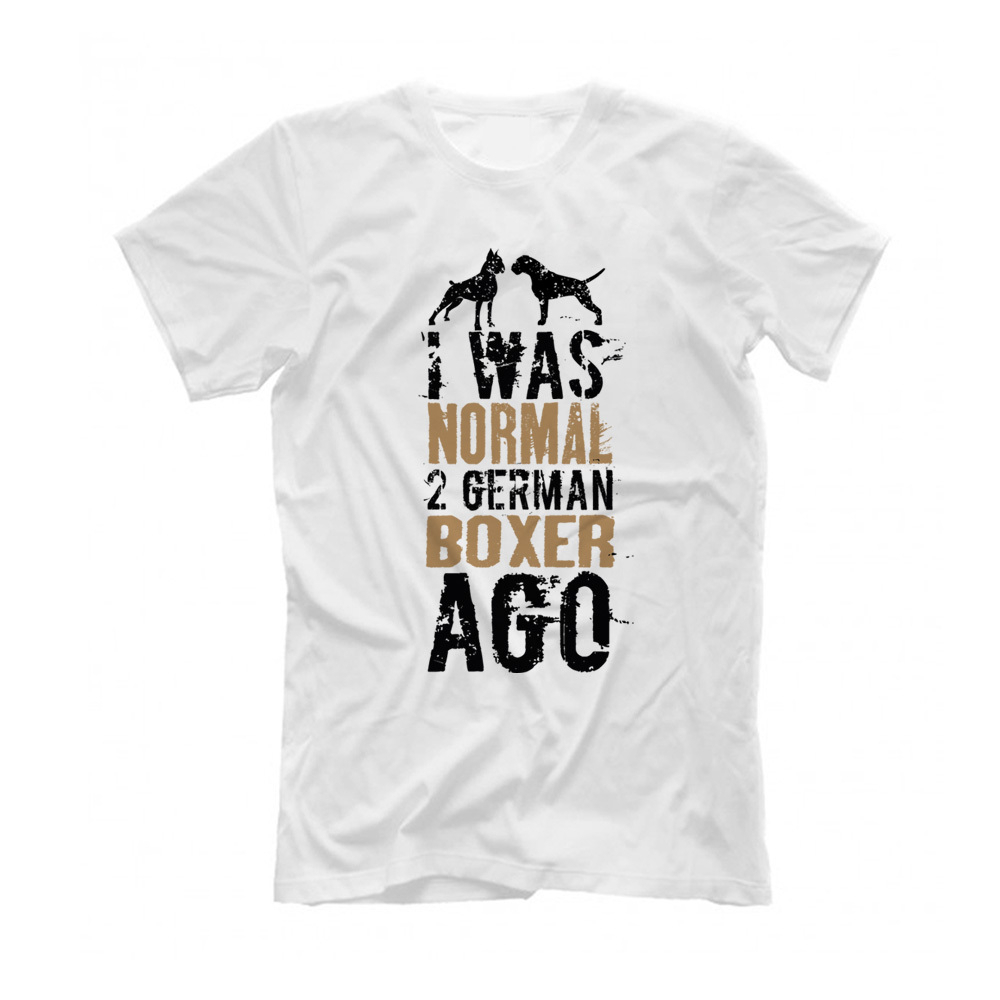 Футболка "2 Боксера назад"