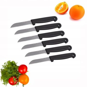 Ножи кухонные 6 шт. Kamille KM 5341 для чистки и нарезки овощей