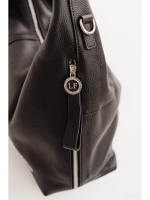 Сумка через плечо большая натуральная кожа