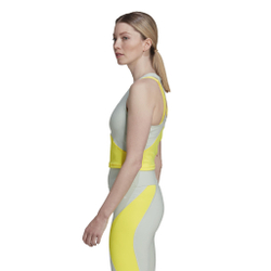 Женская теннисная майка adidas High Intensity Cropped Tank Top Women - Green