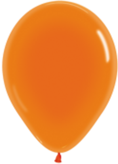 Латексный шар кристалл оранжевый 12"