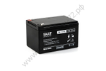 SKAT SB 1212L АКБ свинцово-кислотная тип AGM 12V 12Ач Iзар.3,6 А, ножевые клеммы