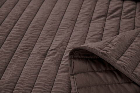 Покрывало 240x260 и 2 наволочки 50х70 Sofi De MarkO Фердинанд кофейное