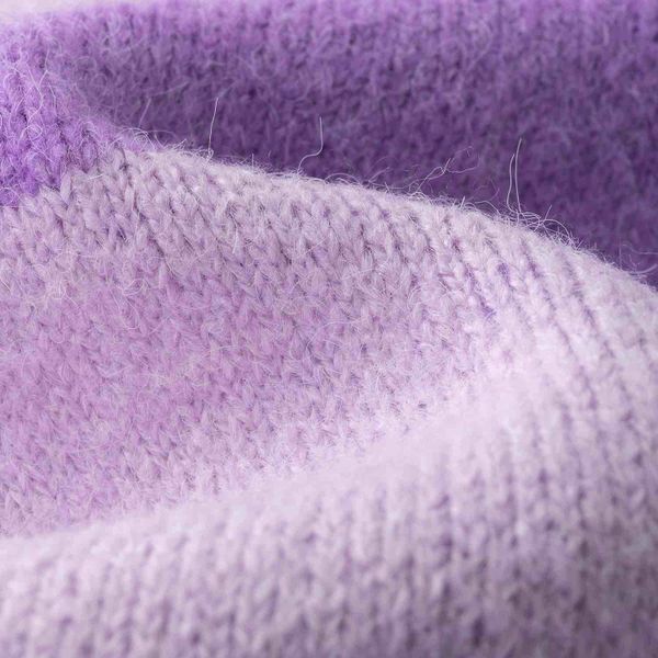 Свитер Stripes Hood фиолетовый - фото 5