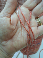 Твид Paella Smarties - Pecci Filati; 15% шелк, 20% альпака, 65% меринос; 350м/100г; col. 16011, цвет: оранжевый;