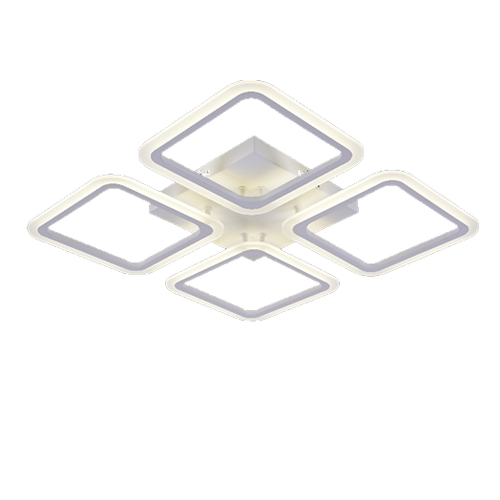 Потолочный светодиодный светильник Mirastyle  JX-8036/4 N WH