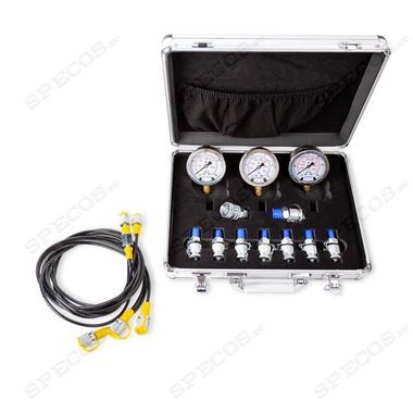 Набор 3х манометров для измерения давления в гидросистеме