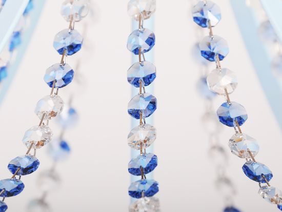 Подвесная люстра Manne L.6301-5 BLUE