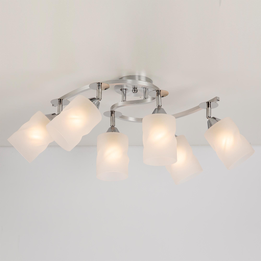 Citilux Сиерра CL119260 Люстра с поворотными плафонами Алюминий