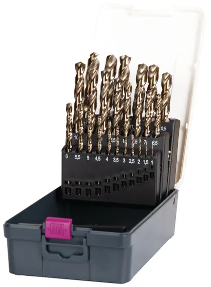 Набор спиральных свёрл Optimum 1-13 мм (25 шт.)