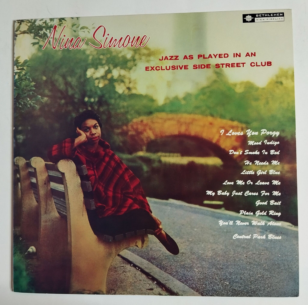 Винтажная виниловая пластинка LP Nina Simone Little Girl Blue (Japan 1981) (No Obi)