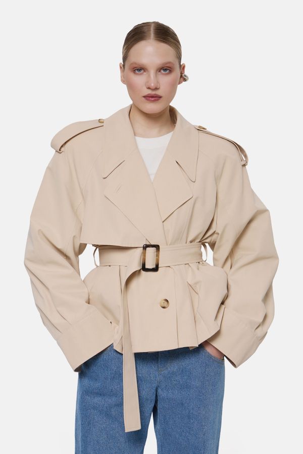 Короткий тренч Yves