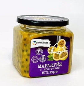 Пюре фруктовое Proff Puree МАРАКУЙЯ С СЕМЕЧКОЙ 500 гр. замороженное