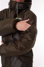 Зимний костюм для охоты и рыбалки ONERUS "Горный -45" (Таслан, Хаки) Полукомбинезон