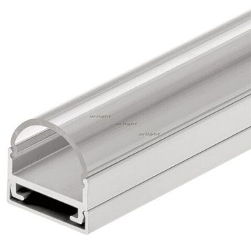 Профиль 2000x19,6x11,5 мм 016188 серебряный ARH-WIDE-B-H20-2000 ANOD 2000x19,6x11,5 мм 016188 серебряный Arlight