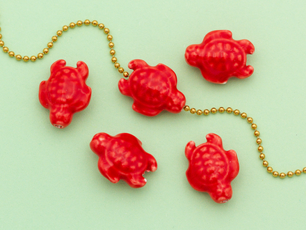 Бусина "Черепашка" 18мм, керамика