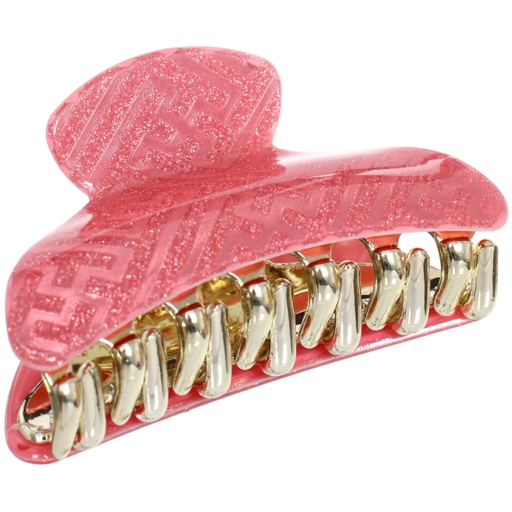 Заколка-краб для волос « ЭЙФОРИЯ», райя, микс 6 цветов, 7см (блистер Кокетка)