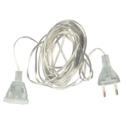 UCX-Y25-100W-500 CLEAR Удлинитель для подключения гирлянд. 5м. 100 Вт. Тип Y25. Прозрачный. ТМ Uniel