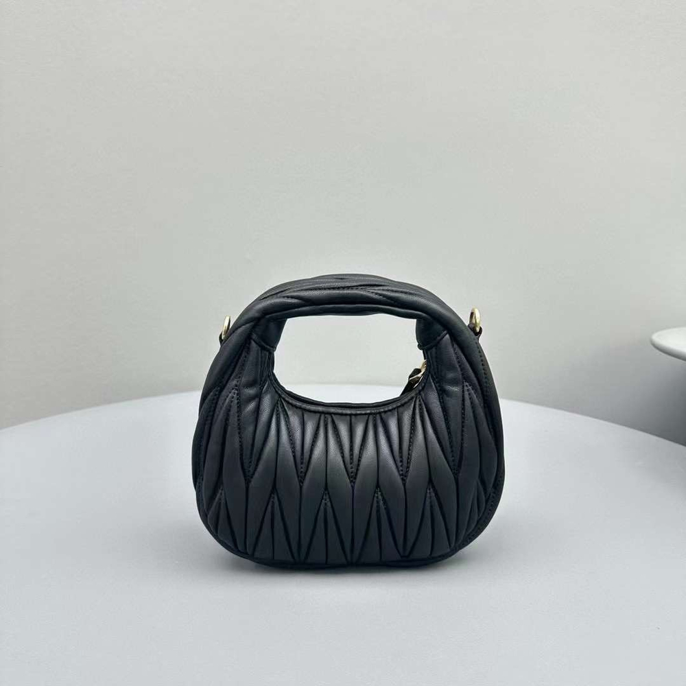 Miu Miu Wander matelassé hobo mini-bag