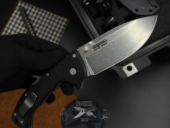 Складной нож Cold Steel 62RQ 4 Max Scout c клинком из стали AUS-10A, рукоять Grivory (Griv-Ex)