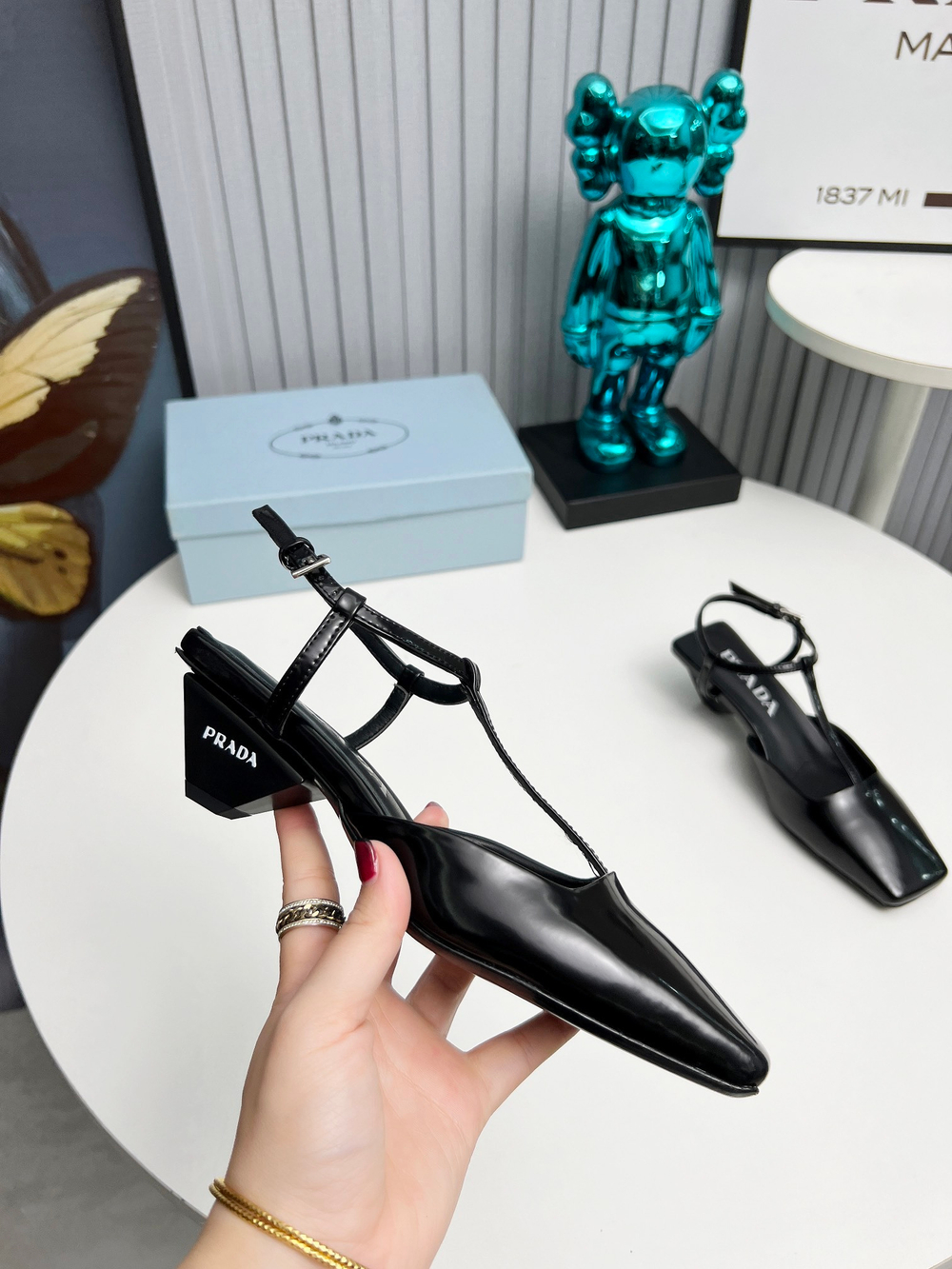 Prada Satin Slingback Pumps