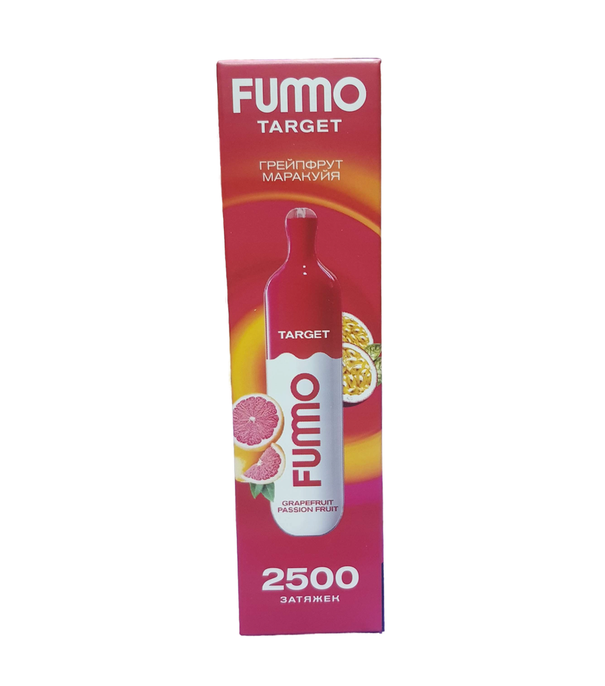Fummo Target Грейпфрут маракуйя 2500 купить в Москве с доставкой по России