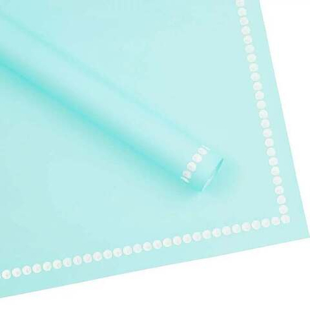 ЛИСТ "Кайма в точку" 58*58/20шт НЕБЕСНЫЙ