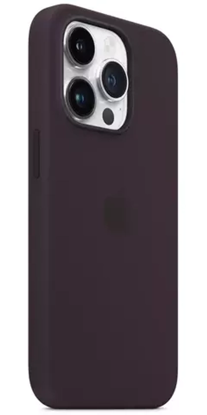 Чехол силиконовый для IPhone 14 Pro with MagSafe Elderberry