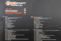 Набор инструментов 77пр. 1/4'', 1/2''(6гр.)(4-32мм) FORCEKRAFT FK-4772-5