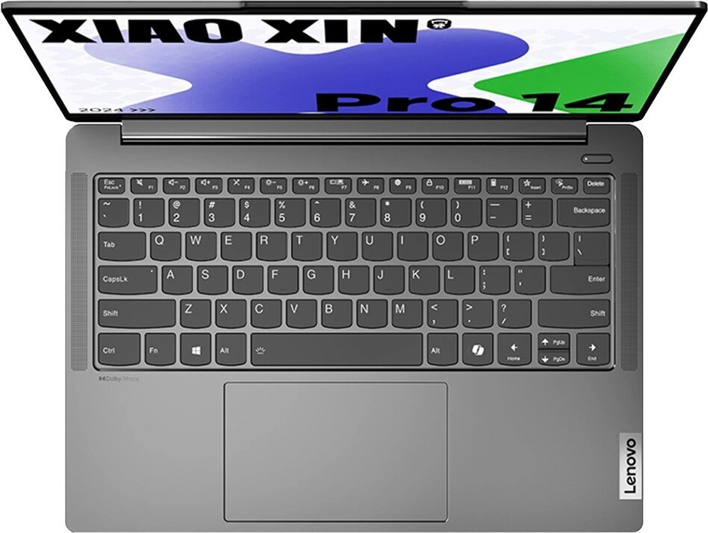 LENOVO Ноутбук Lenovo Xiaoxin Pro14 IMH9 Core Ultra 9 32Gb SSD1Tb Intel Arc 14" OLED 2.8K (2880x1800) Windows 11 RU /grey WiFi BT Cam/Русская клавиатура