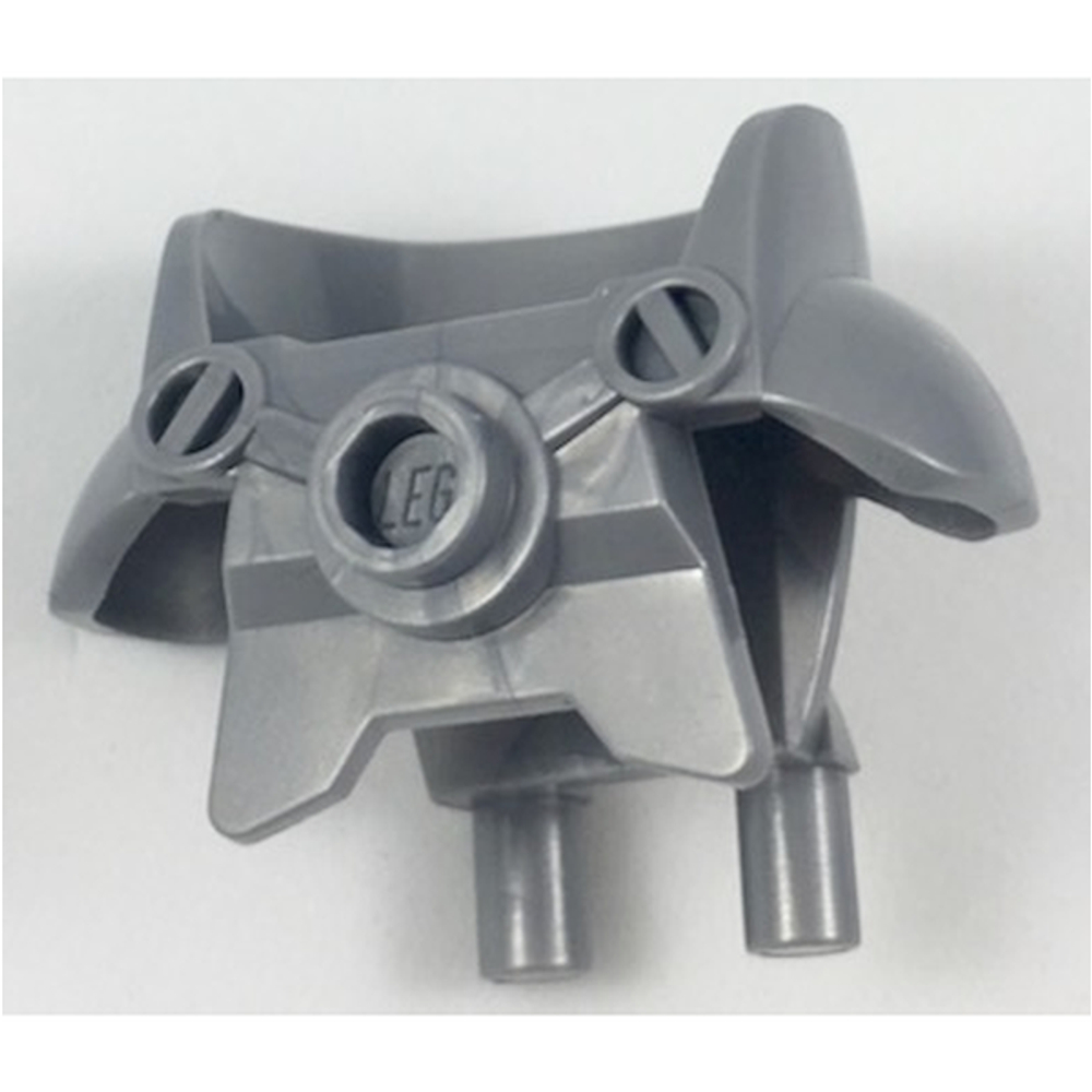 Бронекостюм в виде минифигурки с защитой плеч 72326 Flat Silver