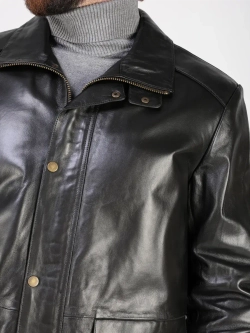 Кожаная куртка демисезонная