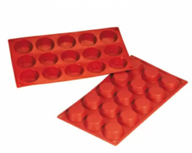 Форма силиконовая P.L. Proff Cuisine "Тарталетка" 8 ячеек d 60 мм, h 17 мм (30*17,5 см)