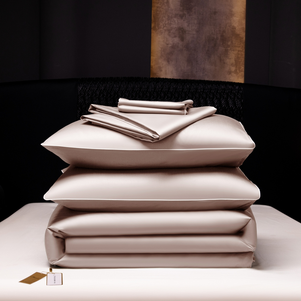 Комплект постельного белья Однотонный Сатин Премиум OCP002
