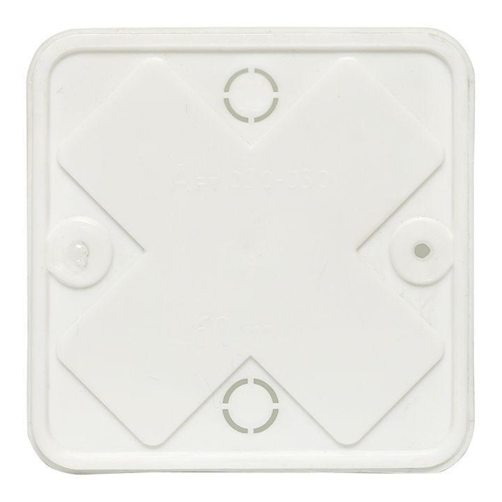 Коробка разветвительная КМР-030-030 наружная 75х75х26 бел. PROxima EKF plc-kmr-030-030